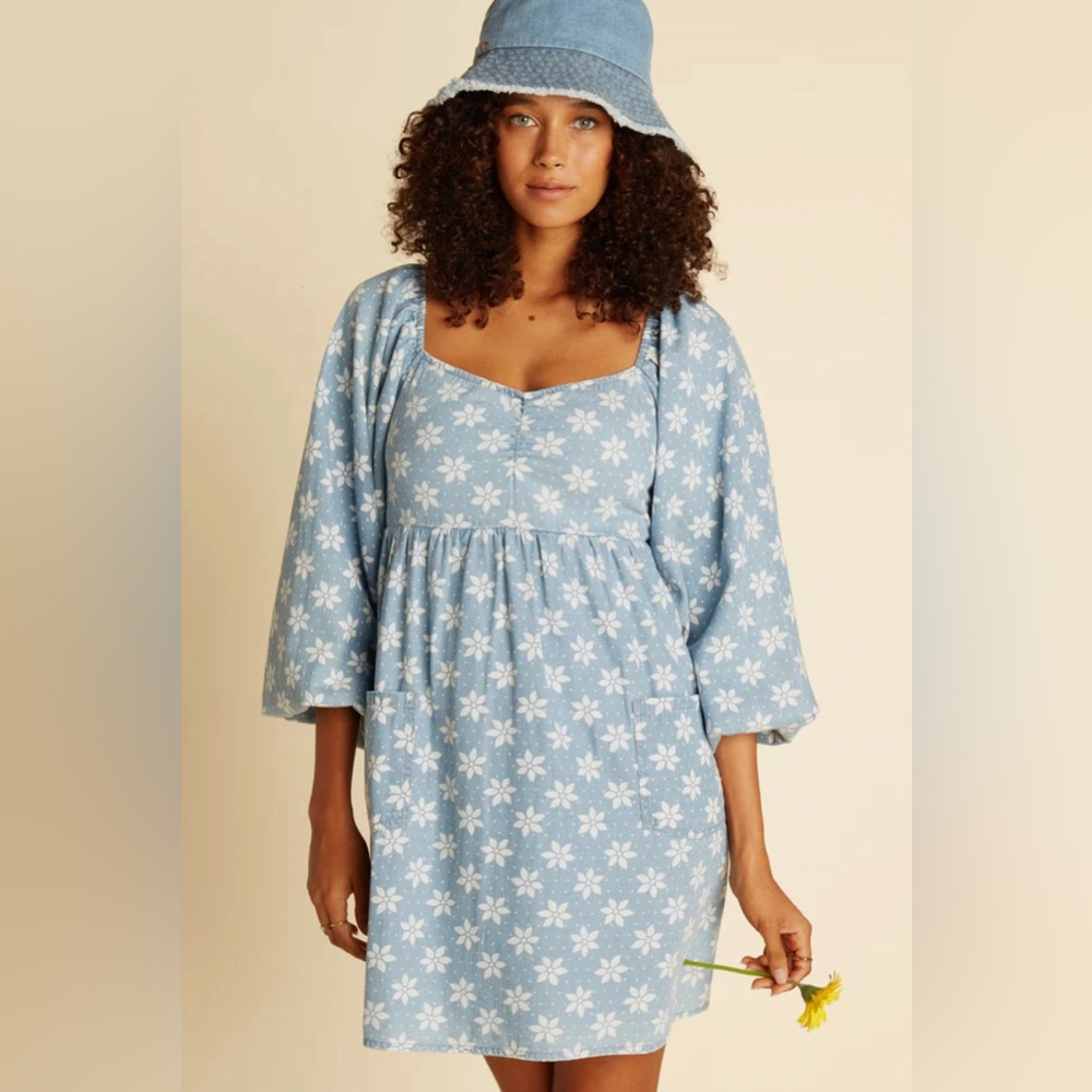 Wrangler Billabong Just A Dream Babydoll Dress